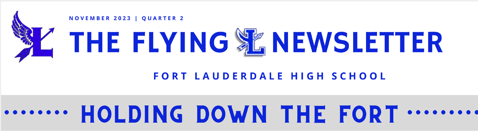  Flying L's 2nd Quarter Newsletter Logo